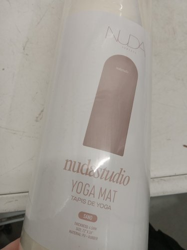 NUDA Studio Yoga Mat - 72" x 26" - sand image 3