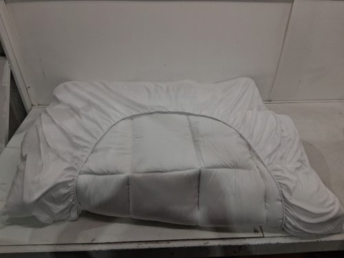 Fracho Ultra Soft Cooling Mattress Topper - Twin - Green/White image 5