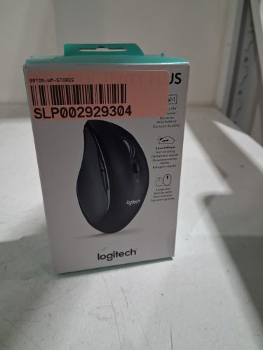 LOGITECH M705 MARATHON WIRELESS MOUSE WITH 5 PROGRAMMABLE BUTTONS, - 2.4 GHZ USB UNIFYING RECEIVER - BLACK (MODEL:‎ M-R0073) image 2
