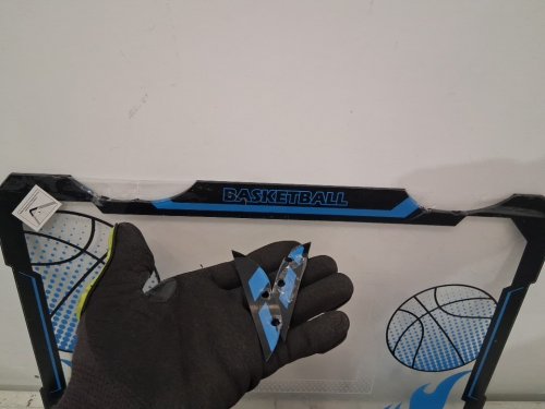 HYES DOOR BASKETBALL HOOP WITH SCOREBOARD- BLUE (MODEL:988-826B1) image 5