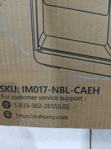 EUHOMY Self-Cleaning Countertop Nugget Ice Maker - 40Lbs/24H - Black (model: IM017-Nbl-caeh) image 3