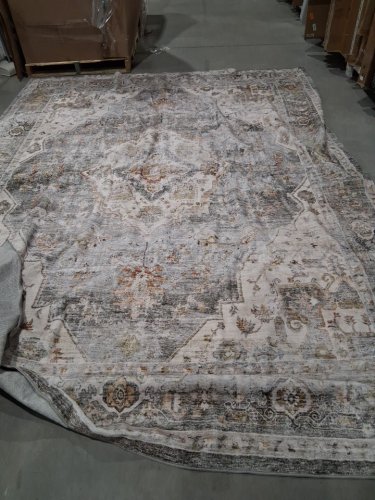 Montvoo non-slip washable Area Rug - 12FT x 9FT - grey/multicolored image 2