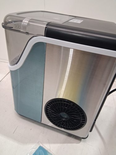 Euhomy countertop nugget ice maker - makes 35lbs/day - stainless steel (model: im-15s) image 9