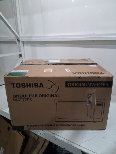 TOSHIBA ORIGIN INVERTER MICROWAVE OVEN WITH LCD DISPLAY & SMART SENSOR TECHNOLOGY - 1.6CU.FT - STAINLESS STEEL (MODEL: TMC16S4AST) image 2