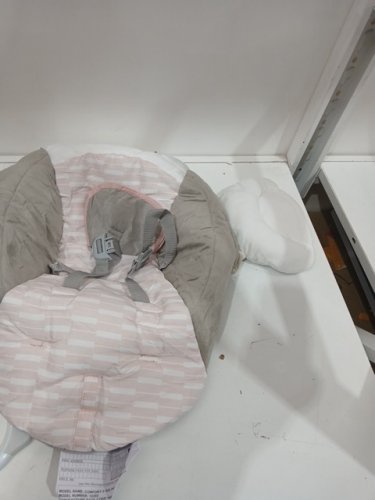 Ingenuity Comfort 2 Go Portable Swing (0M-9M) - Fanciful Forest grey/pink - (MODEL: 10845-ES) image 5