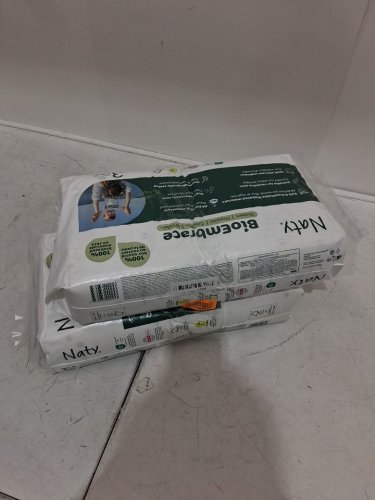100PK ECO BY NATY bioembrace BABY DIAPERS - size 3 image 3