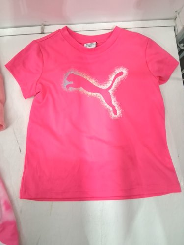 4 assorted girl's clothes - 2 SHORTS AND 1 SHIRT - EXTRA SMALL (4/5) - PINK image 4