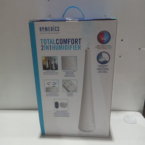 HoMedics Total Comfort 2-in-1 cool/warm mist Humidifier with remote - white (Model: UHE-WM10) image 3