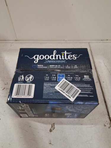 34PK boy's Goodnites nighttime bedwetting Underwear- Large (68-95lb) (Model: 53359) image 3