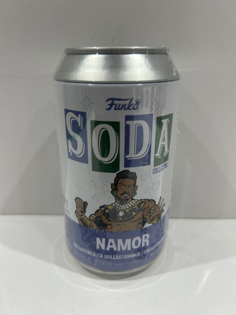 Funko soda!  Marvel studios black panther wakanda forever - namor vinyl figure collectible (1 in 6 chance of chase limited edition) image 3