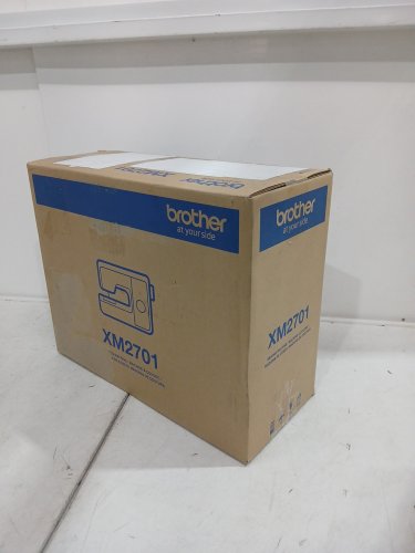 BROTHER LIGHTWEIGHT FULL-FEATURED ELECTRIC SEWING MACHINE - WHITE (MODEL: XM2701) image 2