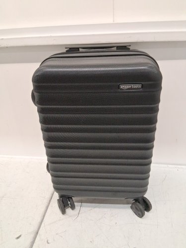 AMAZONBASICS HARDSIDE CARRY ON SPINNER TRAVEL LUGGAGE SUITCASE - 21" - SMALL - BLACK image 4