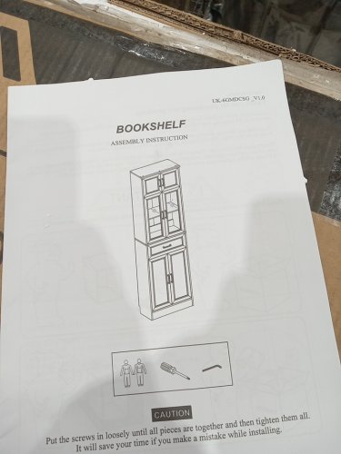 modern kitchen pantry storage cabinet with adjustable shelves - 80" x 12" x 23.6" - white (model: uk-6gmdcsg) image 10