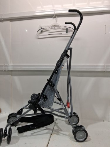 Cosco Kids Umbrella Stroller with Canopy - 40LB Max - Little Fletcher/Black (Model: 01218CLFL) image 3