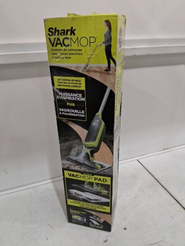 SHARK VACMOP CORDLESS HARD FLOOR VACUUM MOP - CLEAN GREEN/grey (MODEL: VM200C 26) image 4