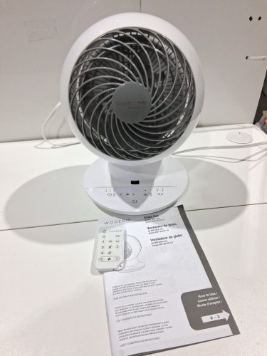 IRIS Woozoo 5-Speed OSCILLATING Globe Fan - 82FT RANGE - WHITE (Model: PCF-SC15T-CT/2354207) image 4