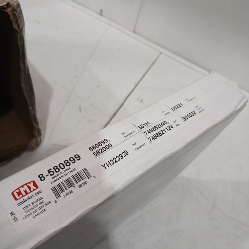 2PC CMX FRONT DISC BRAKE ROTOR AND BREAK PAD FOR VARIOUS VEHICLE MODELS (MODEL: 8-580899/CMX-D1467) image 6
