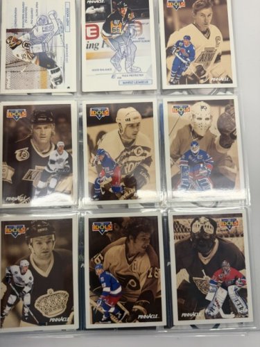 400+ APPROX ASSSTD PINNACLE 1991 HOCKEY NHL CARDS image 12
