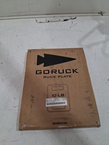 goruck cast iron ruck/training weight plate - 10lbs - black image 2