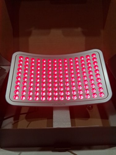 SUNKENET Red Light Therapy for Face and Body WITH 25W Infrared Red-Light Panel - 660nm - 850nm image 10