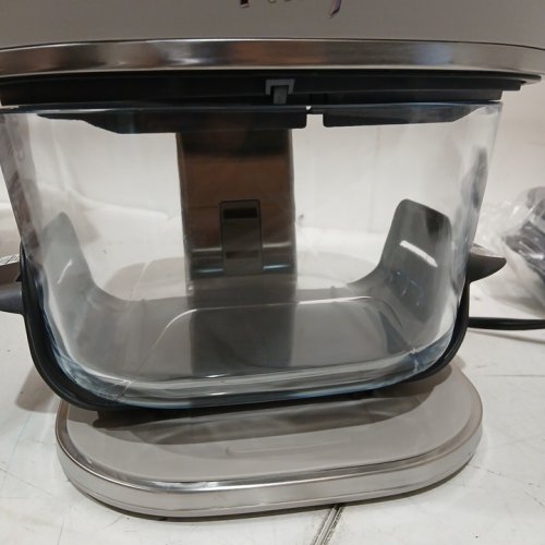 NINJA CRISPI PRO 6-IN-1 GLASS AIR FRYER - 2.5QT - BONE (MODEL: AS101CLG) image 5