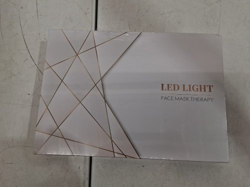 FOLOKE LED LIGHT THERAPY SKIN CARE MASK - BLACK (MODEL: mk66r-b) image 4