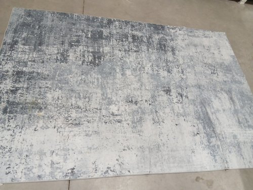 Large indoor non-slip Living Room Rug - 5FT X 9FT - BLUE/GREY image 7