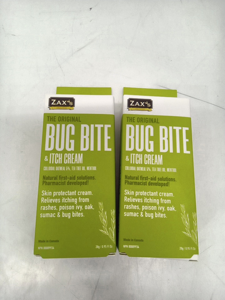 2PK Zax Bug Bite & Itch Cream Original - 28g EACH image 2