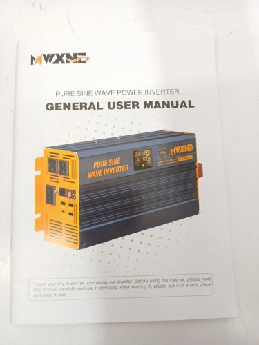 MWXNE POWER INVERTER - 5000W CONTINUOUS / 10000W PEAK - BLUE / ORANGE image 5
