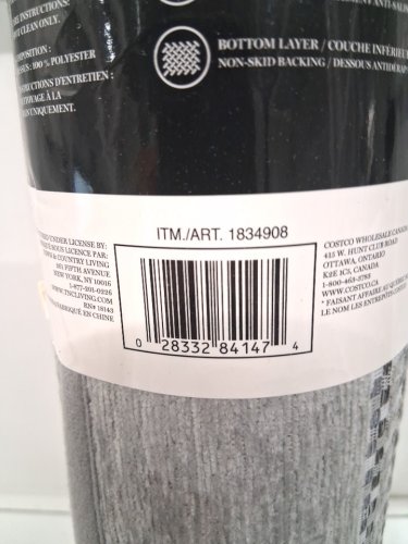 Town & Country Non-Skid Kitchen Runner - 24" x 60" - Grey (Model: 1834908) image 4