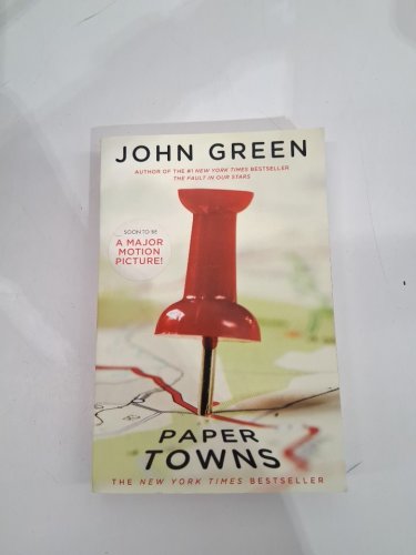 (paperback) paper towns a novel by john green image 2