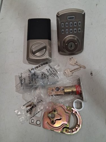 WEISER SMARTCODE 10 ELECTRONIC LOCK -(16 USER CODES)  METAL - SATIN NICKEL (MODEL: 52439-002) image 4