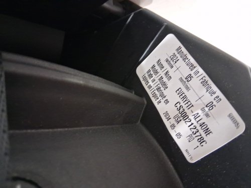 Evenflo EveryFit All4One Convertible Car Seat - grey/black (model: ‎CS300212378C) image 3