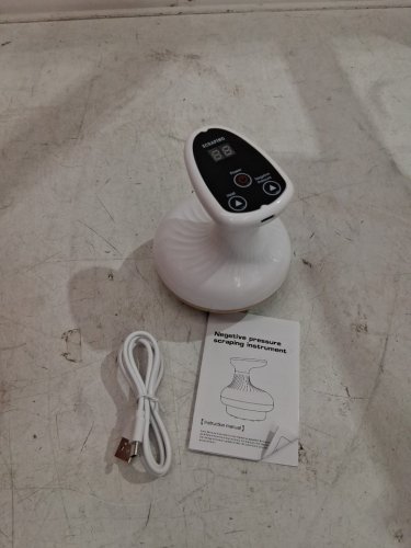 ELECTRIC handheld personal SCRAPING MASSAGER - WHITE image 3