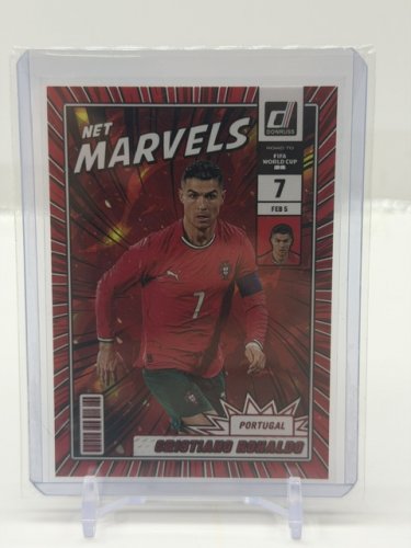 2025-26 PANINI FIFA WORLD CUP DONRUSS NET MARVELS CRISTIANO RONALDO CARD #2 image 2