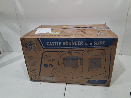ACTION AIR CASTLE BOUNCER HOUSE WITH SLIDE - 10FT  x 8FT - Blue/Red  (MODEL: 9745) image 4