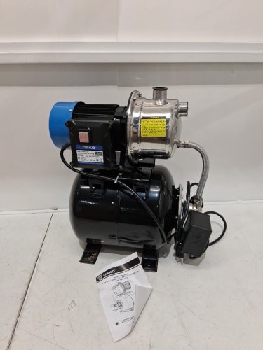 DEKO PRO Shallow Well Pump with Pressure Tank - 1.6HP, 1320 GPH, 164ft - BLACK (MODEL: DKGP1200ls1c-us) image 3