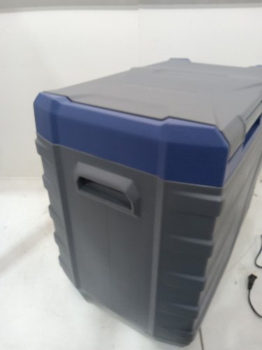 DUAL ZONE PORTABLE car refrigerator - 40l - 12 volt - navy/grey (model: nls55) image 9
