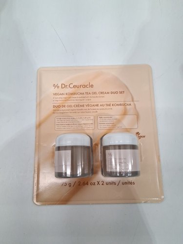 2PK Dr. Ceuracle Vegan Kombucha Tea Gel FACIAL Cream - 75G/EACH image 2