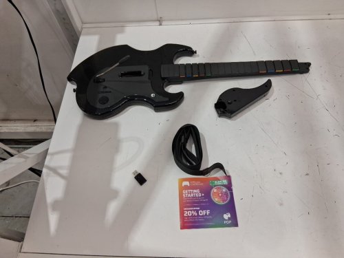 PDP RIFFMASTER Wireless Guitar Controller For Xbox Series X|S, Xbox One, & Windows 10/11 PC - BLACK (MODEL: 049-034-bk) image 3