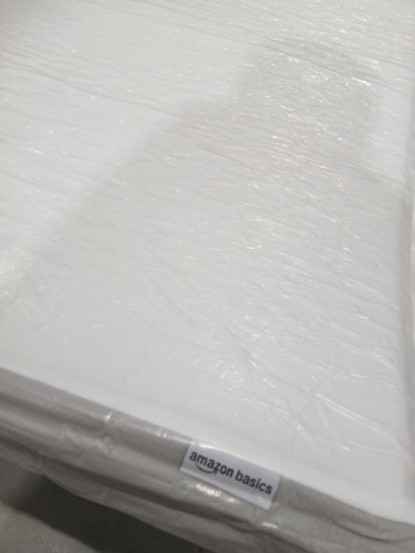 Amazon Basics Firm Memory Foam Mattress WITH BREATHABLE COVER - TWIN/ 75" x 39" x 8" - WHITE image 4
