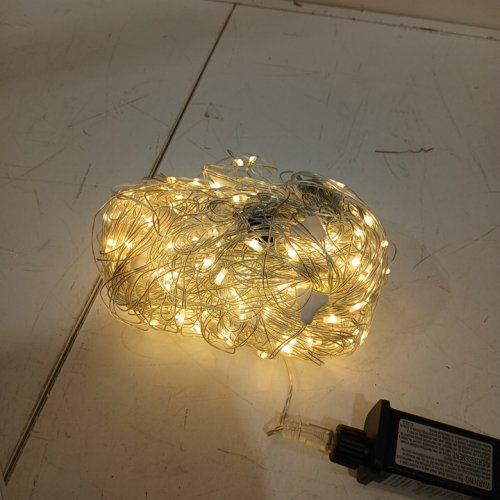 outdoor led net lights - 12ft x 12ft - warm white image 3