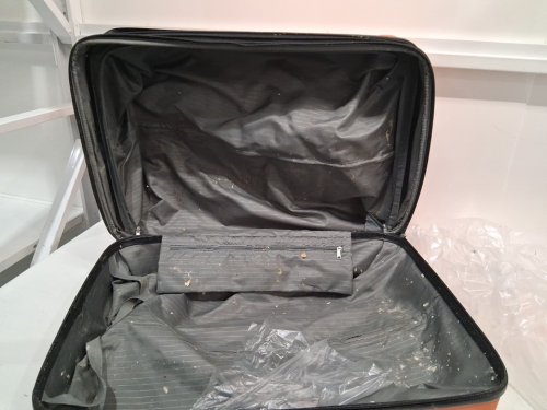 AMAZON BASICS HARDSIDE SPINNER SUITCASE LUGGAGE - 30" - ORANGE image 6