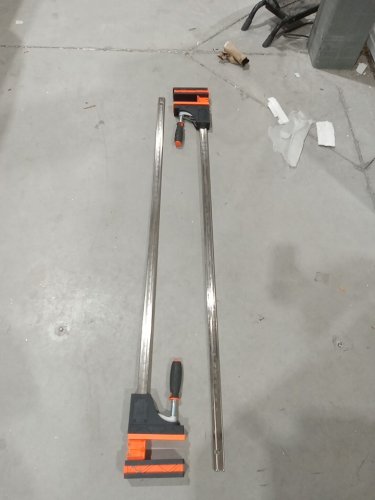 2PK wen parallel jaw clamp and spreader set - 50" - orange/black (model: clp502) image 3