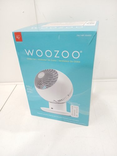 IRIS USA 5-SPEED WOOZOO GLOBE CIRCULATING FAN - WHITE (MODEL: PCF-SC15T-CT / 2354207) image 2