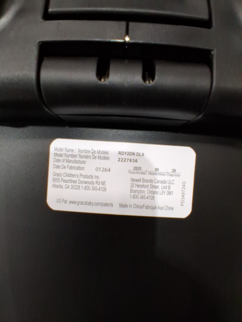 Graco 4-IN-1 Ready2Dine DLX Highchair - 32" x 36" x 56" - grey/black (model: 2227836) image 7