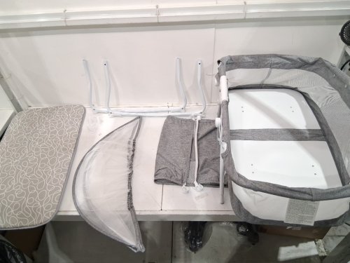 besrey Bassinet for Baby 3-in-1 for Newborn Infant up to 33LBS-Grey-(Model:‎BR-S5142) image 4