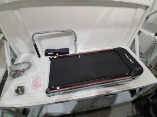 Walden Sports Easy Folding Electric Treadmill with LCD Screen - 1.5HP - 800W - 39" x 24" x 45.3" - Black/Grey (Model: F2800) image 3