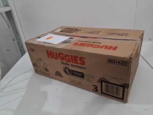 168PK HUGGIES LITTLE MOVERS BABY DIAPERS - SIZE 3 (16-28LBS) - DISNEY THE LION KING LIMITED EDITION (model: 5631401) image 2
