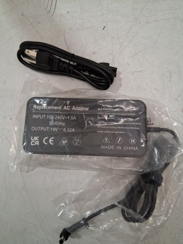 SLRIOYS universal Portable Oxygen Concentrator Power Supply Adapter Cord - 19V  - 120W  - black image 2